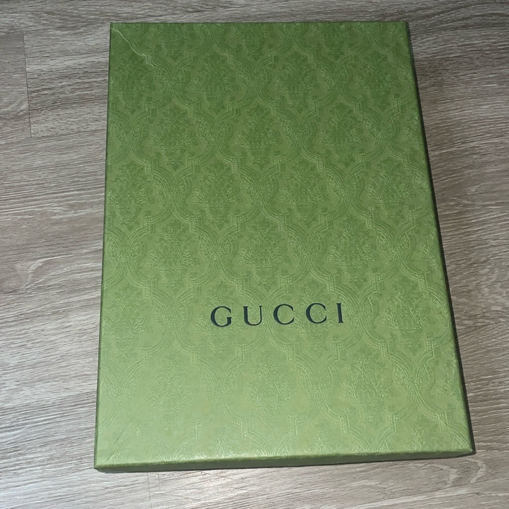 Empty GUCCI Shoe Box